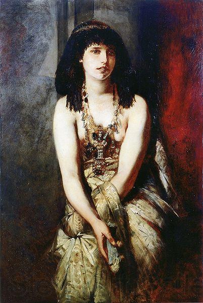 Makart, Hans An Egyptian Princess France oil painting art